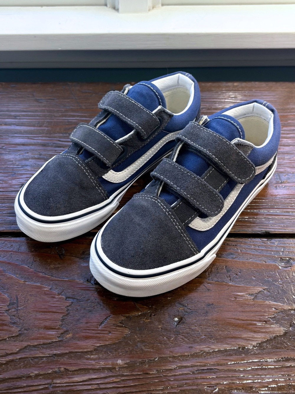 Vans Old Skool V Suede/Canvas Kids Sneaker